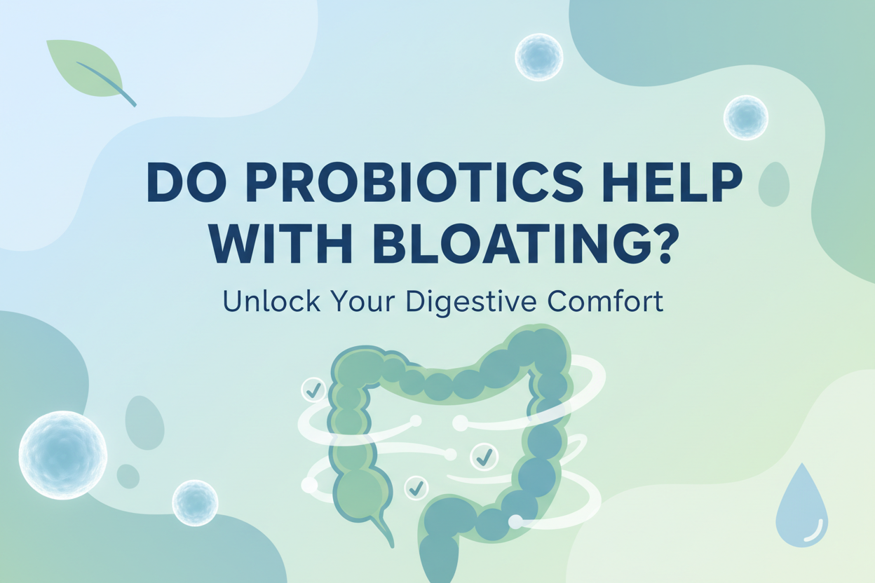 Do Probiotics Help with Bloating?